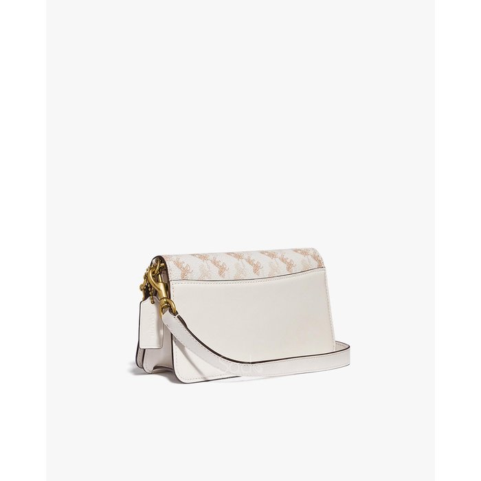 BEAT CROSSBODY CLUTCH IN SIGNATURE CANVAS WITH HORSE AND CARRIAGE PRINT