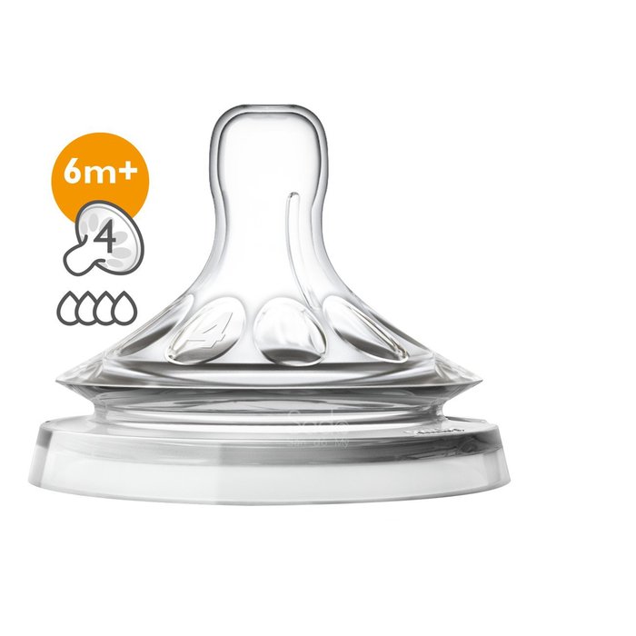 Núm ty Philips Avent Natural ( 4 pack )