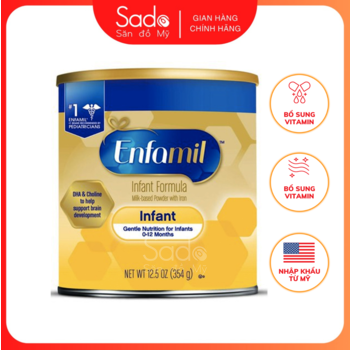 Sữa bột cho trẻ 0 – 12 tháng Enfamil Infant 354g