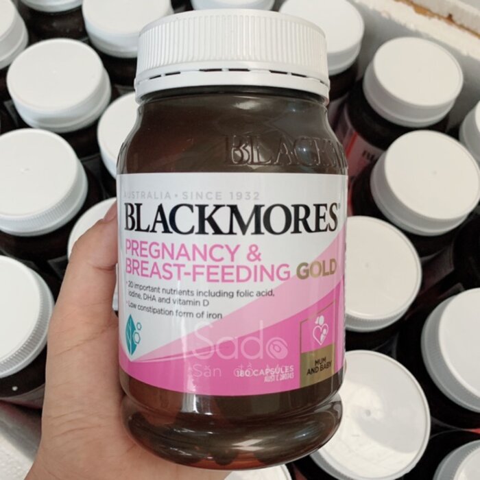blackmores pregnancy and breastfeeding gold 180 capsules